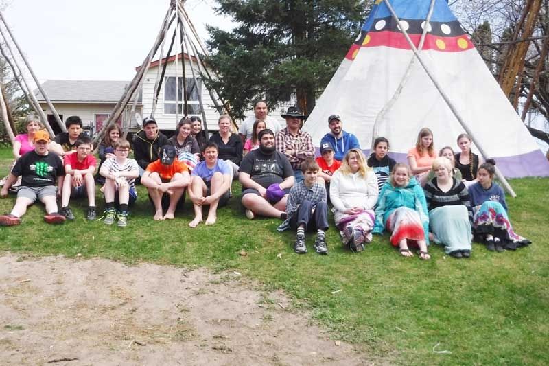 NAEC students attend sweat lodge