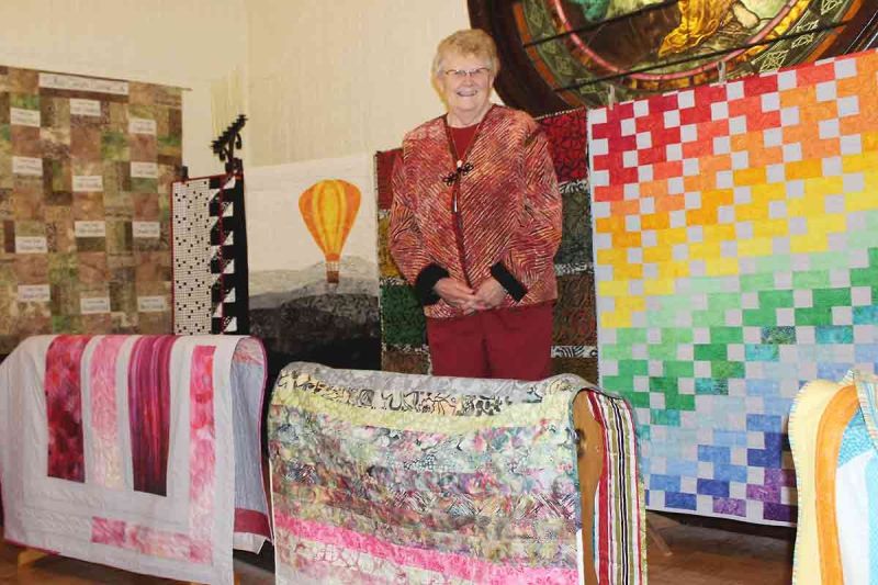 Quilts of every conceivable shape, size, colour and concept on display in Verona