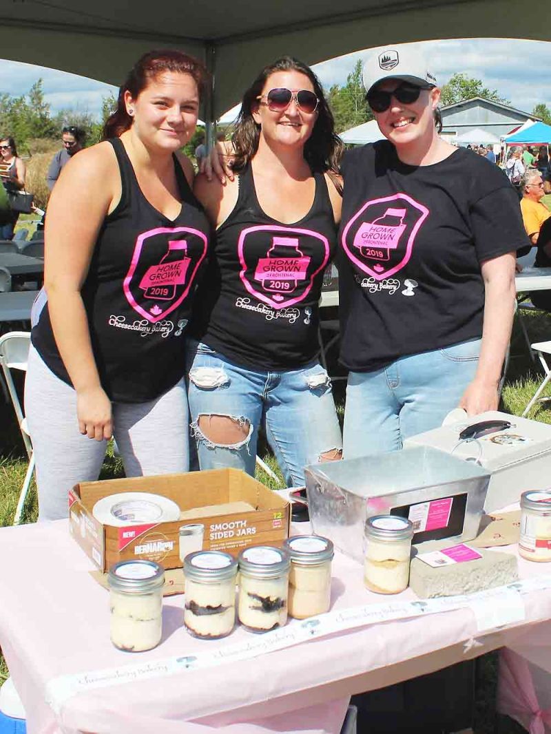 Homegrown Frontenac, an online order, drive through event.