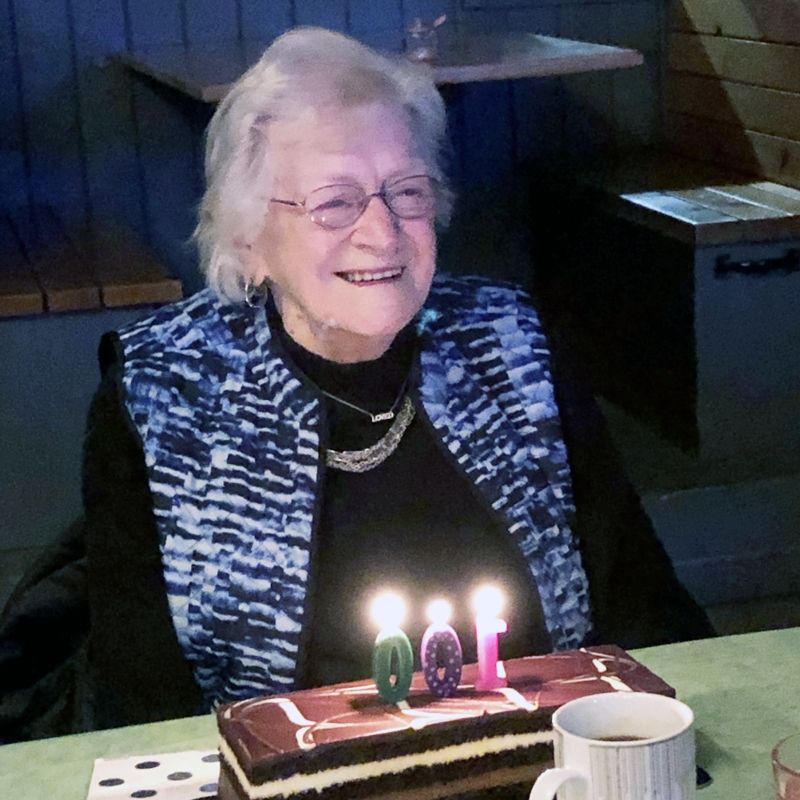 100 years old and hungry for more
