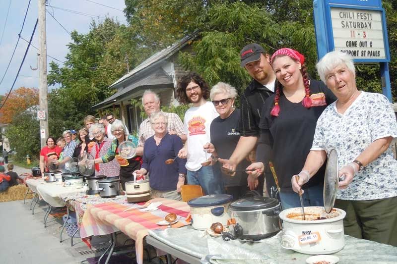 Outdoor Chili Fest - a hit in Sydenham