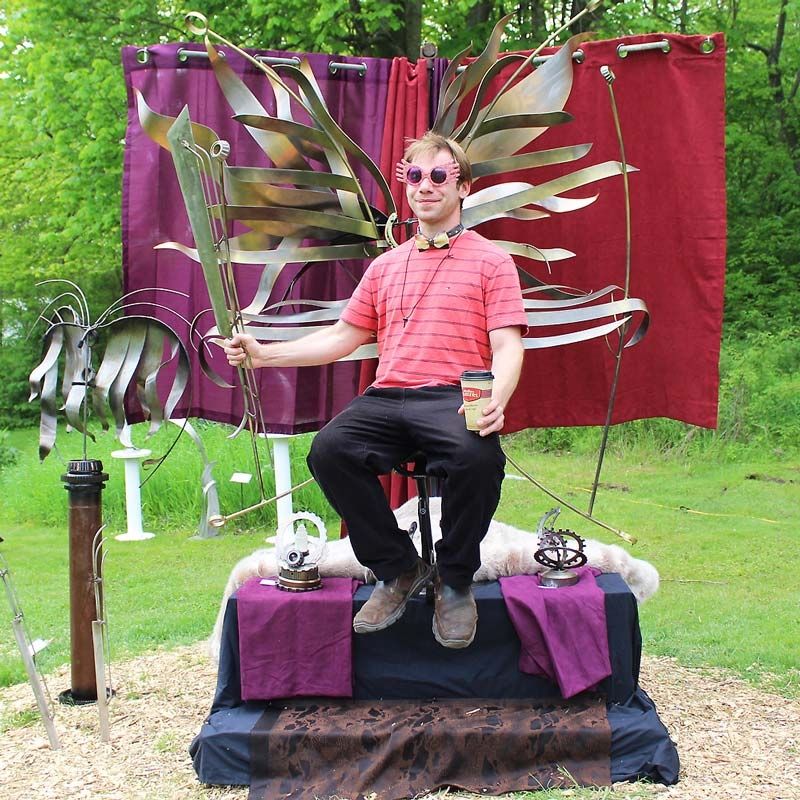 An artistic, historical day at the Doner Studio Art Festival