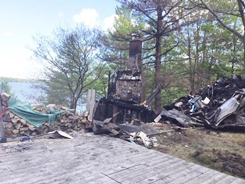 Couple to rebuild after Eagle Lake fire