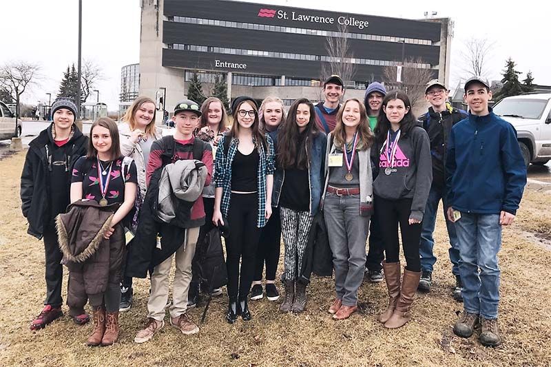 NAEC Vikings Golden Performance at LDSB Skills