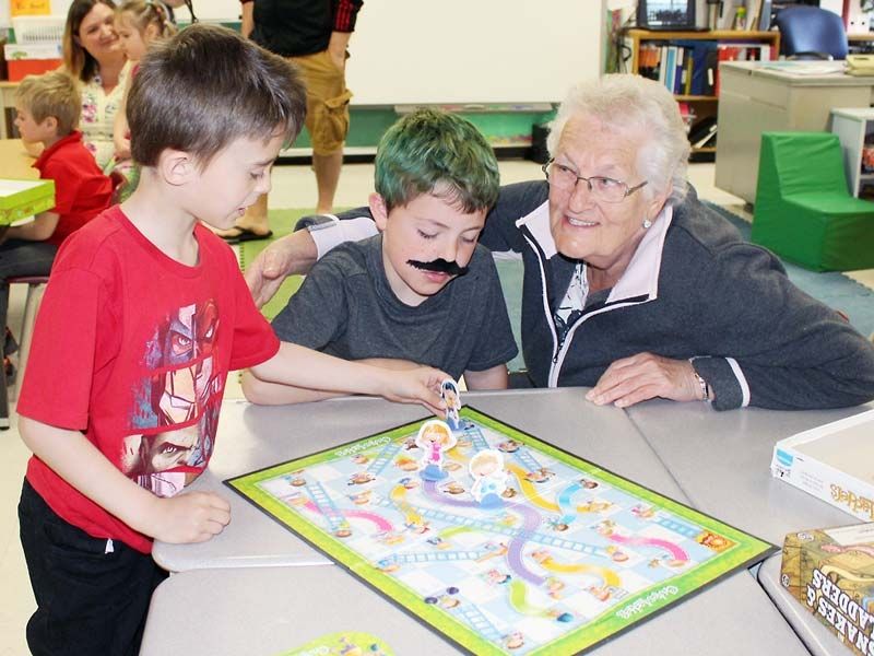 Generations get together for games at Prince Charles