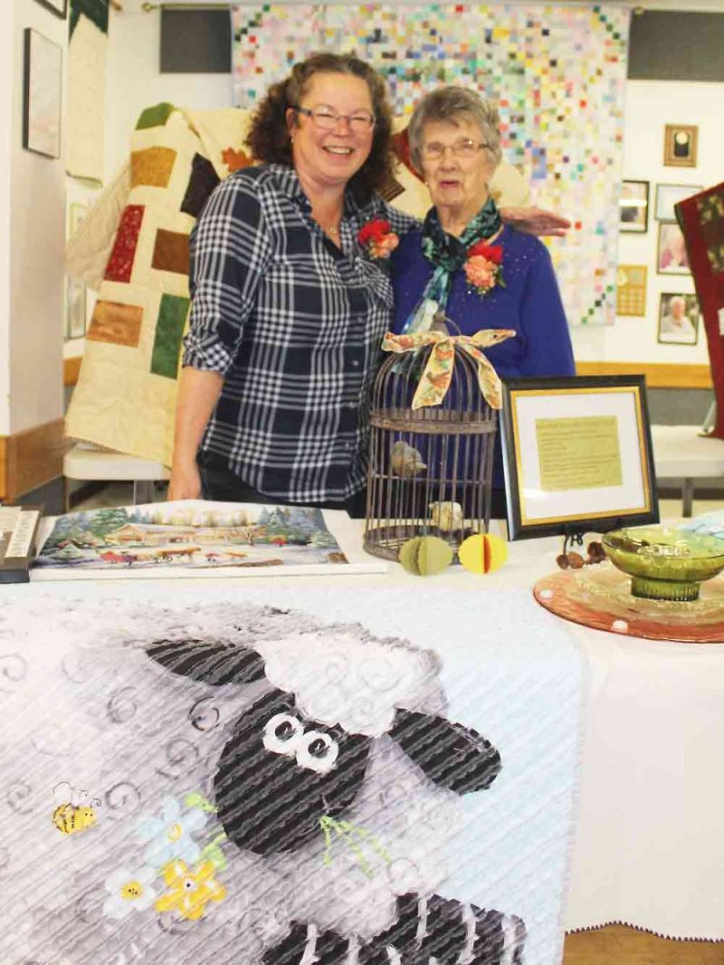 Plevna Craft Ladies celebrate 25 years of quilting, knitting and crafting