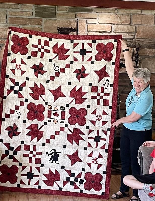 Quilt of Valour Presented in South Frontenac