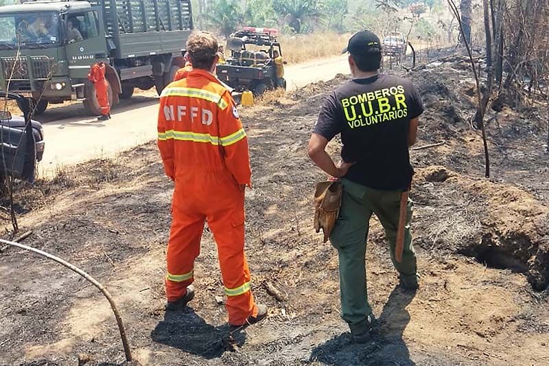 North Frontenac firefighter puts skills to use in Amazon wildfires