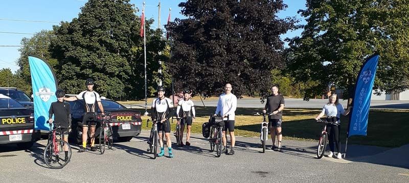 Boots on Pedals Cycling fundraiser for First Responders counselling