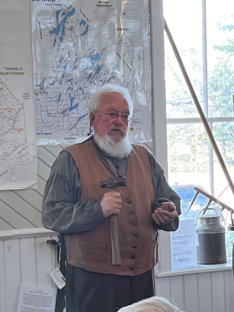 1800s Blacksmithing Comes Alive at the South Frontenac Museum