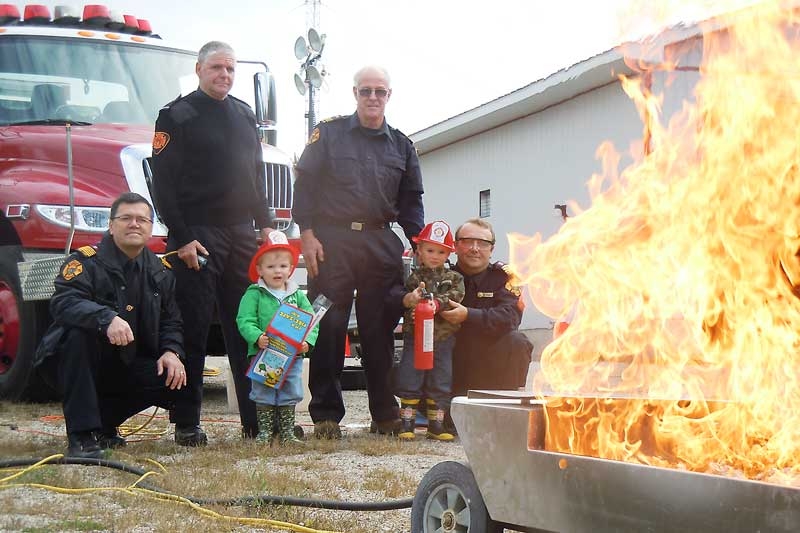 Focusing on Fire Prevention at Snow Road Open House