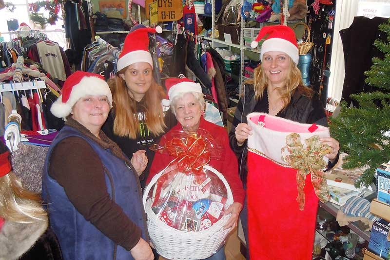 Giant holiday gift stocking to be raffled off at the Treasure Trunk