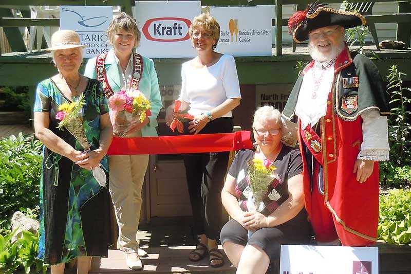 Grand opening at the North Frontenac Food Bank