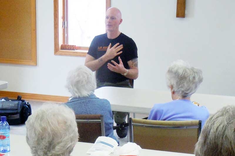 Local seniors updated on current First Aid/CPR training