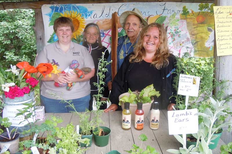 McDonalds Corners Farmers’ Market has laid back country charm