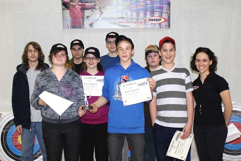 NAEC students hit the mark in archery tournament