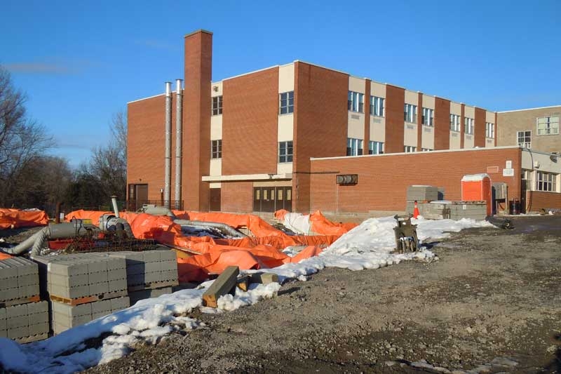 New Addition Underway At Sydenham High School