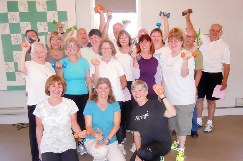 North Lanark Health Centre supports seniors fitness in Snow Road