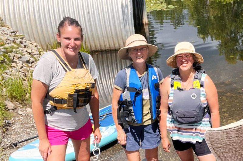 Bathing in Blue Mindfulness: An Otter Lake Journey in Frontenac Park