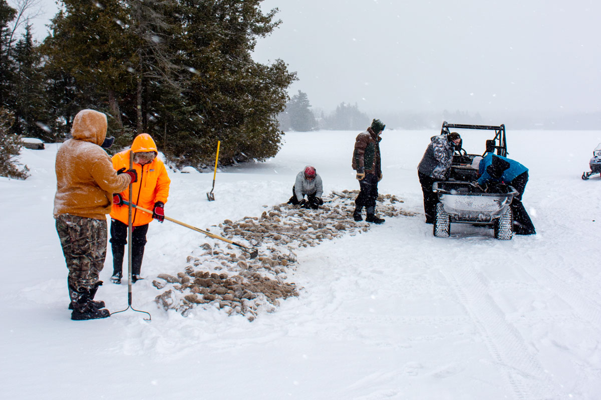 Big Clear Lake spawning bed enhancement project attracts national attention, receives Prestigious Conservation Award