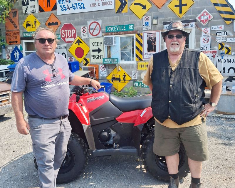 Sydenham Legion Presents ATV to Canada Day Raffle Winner