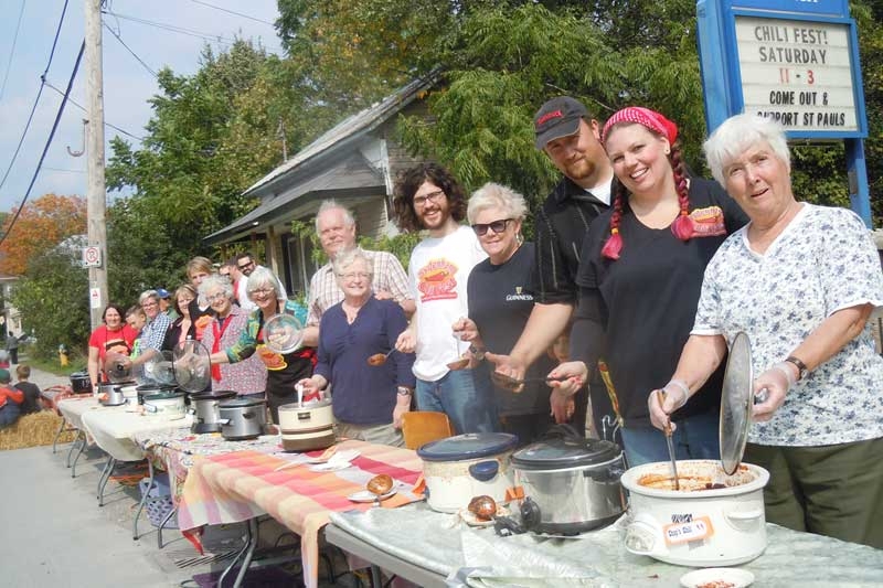 Outdoor Chili Fest - a hit in Sydenham