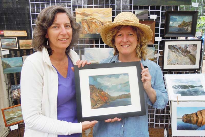Painter captures the magic and power of Bon Echo