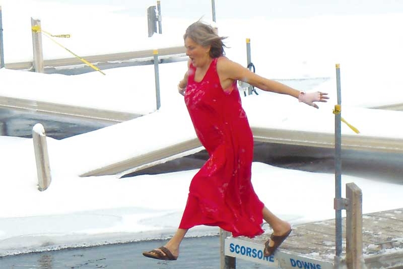 Polar Bear Plunge- better late than never