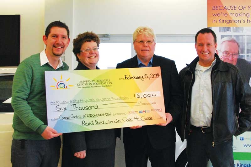 Revell Ford Raises $6,000 For Cancer Centre