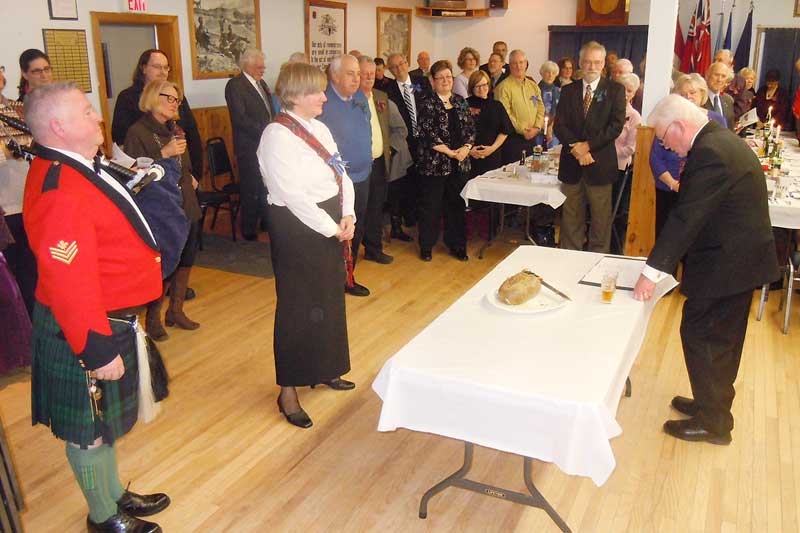 Robbie Burns Night at Sharbot Lake Legion