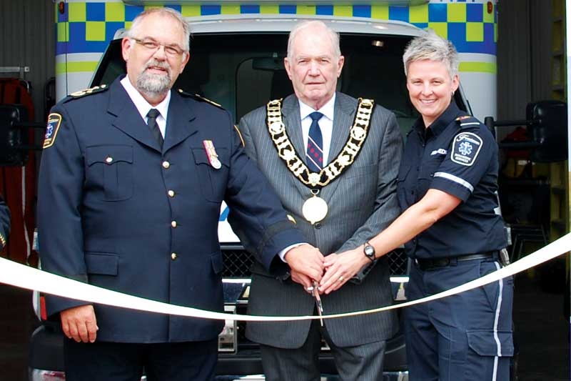 Robertsville Ambulance Base opens