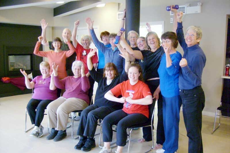 Seniors' fitness in Sharbot Lake