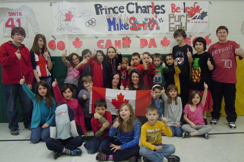 Skyping With Olympic Goalie Mike Smith At Prince Charles