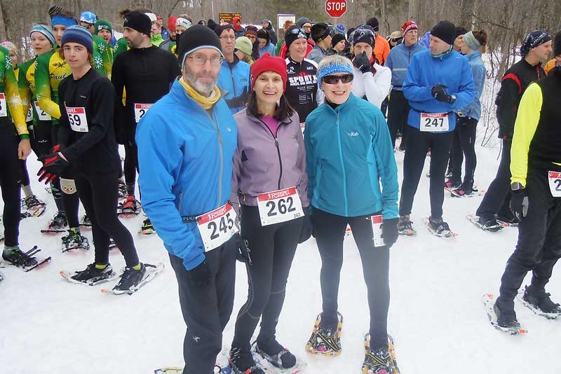 Snowshoe Race At Frontenac Provincial Park