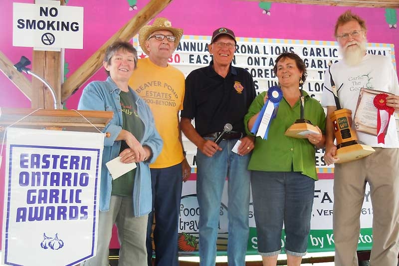 Trophies, cash and bragging rights at the 2014 Eastern Ontario Garlic Awards