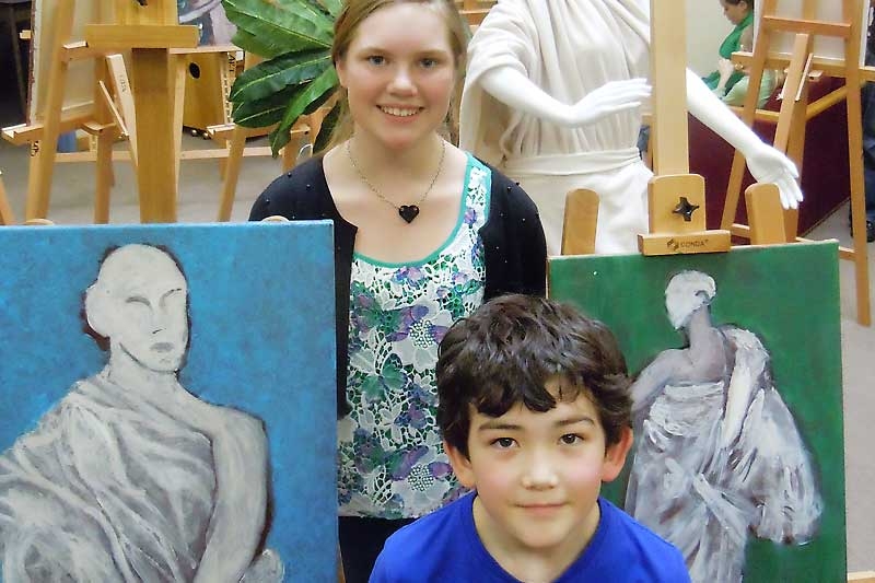 Vernissage At Land O' Lakes PS Celebrates Student Artists