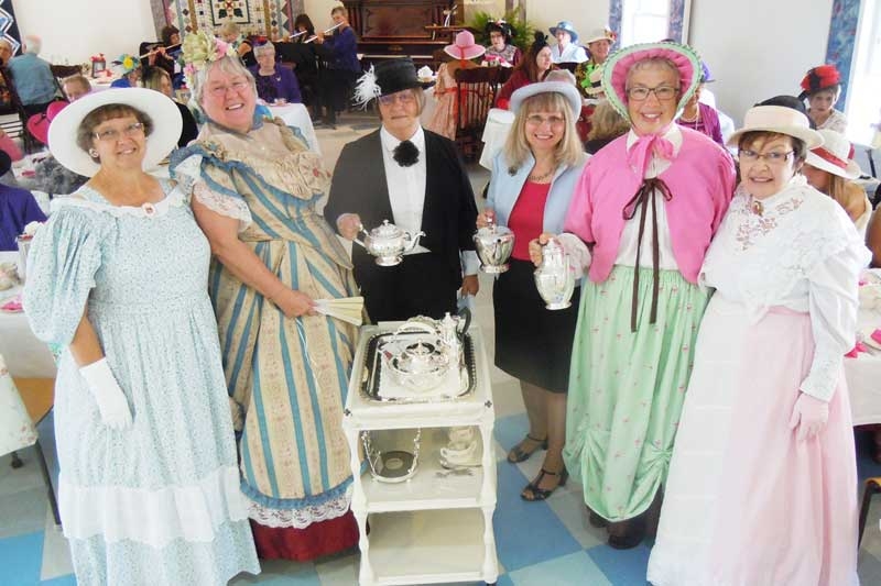 Victorian Tea fundraiser at Trinity United in Verona