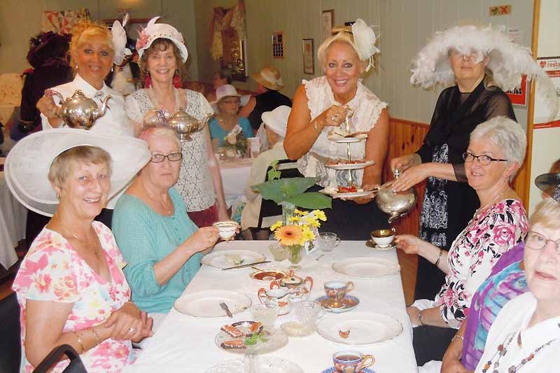 Victorian Tea party at the ABC Hall in Bolingbroke