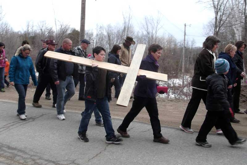 Walking With The Cross In Arden