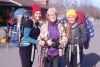 (L to R) Catherine Jackson, Pam Giroux and Sarah Jackson in Sharbot Lake