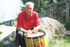 Fred Johnson has lived on Sharbot Lake since the early 1990s, his career as a drummer started in 1946.