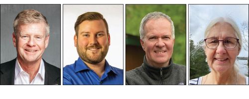 Incumbent MPP John Jordan for the Progressive Conservatives; NDP candidate John MacRae, Liberal candidate Rob Rainer, Green Party candidate Dr. Marlene Spruyt