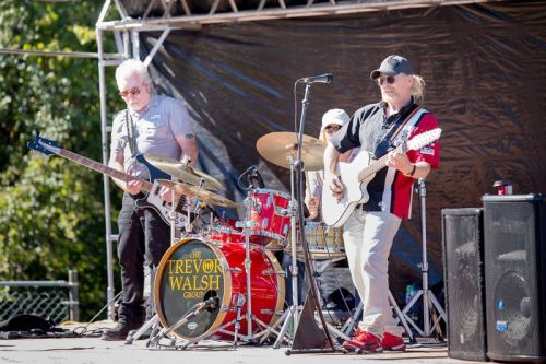 The Trevor Walsh Group performing in Verona at the Verona Car Show. Photo submitted