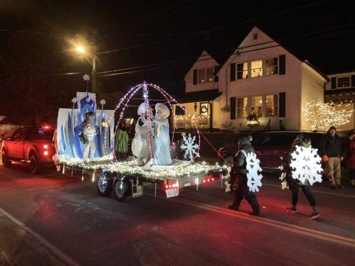 The Sharbot Lake Retirement Home entered a float in the the Sharbot Lake Christmas parade held on December 14.