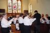 Brad Barbeau conducting John Staynor&#039;s “The Crucifixion” in 2014 at St. Paul&#039;s Anglican church in Sydenham