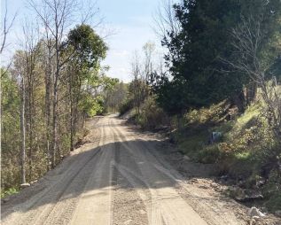 Construction of the K& P Trail in North Frontenac