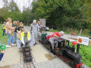 Trains Galore at Battersea Pumpkinfest. Photo: M.Collier