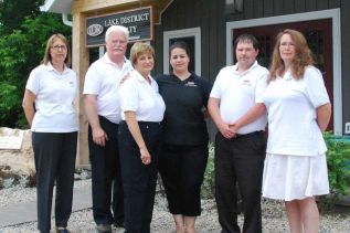 Marina Waddingham, Dill Anderson, Aison Robinson, Nancy Moore, Joel Gray and Liz Kingsley.