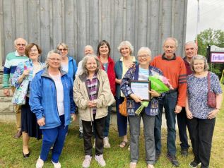 Marily Seitz received North Frontenac Township’s Senior of the Year award.