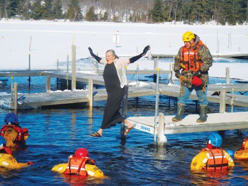 Karen Burke was the oldest plunger back in 2024, and she will still be the oldest plunger this year